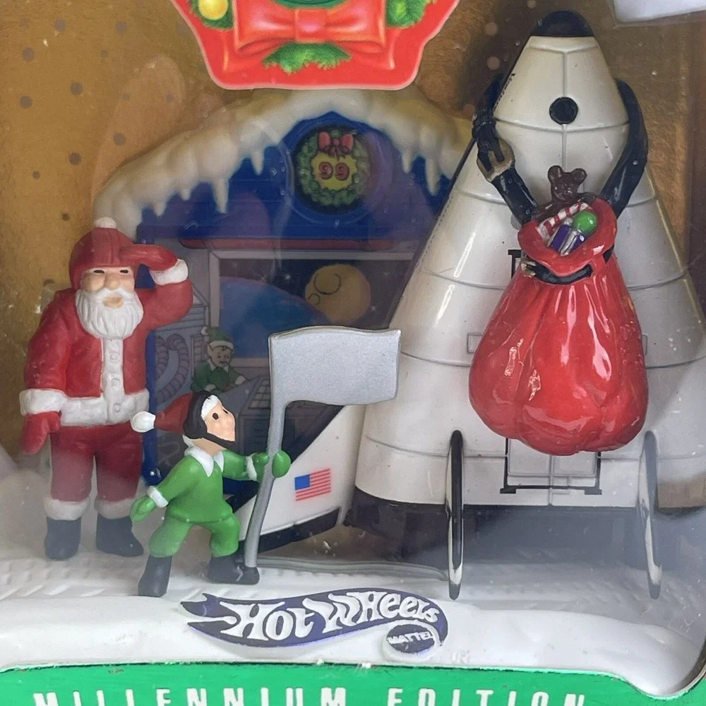 1999 Hot Wheels Holiday Millennium Edition Featuring Holday Future 3 of 3 Santa